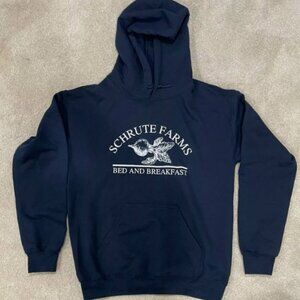 The Office! Schrute Farms Bed and Breakfast Hoodie Unisex Med